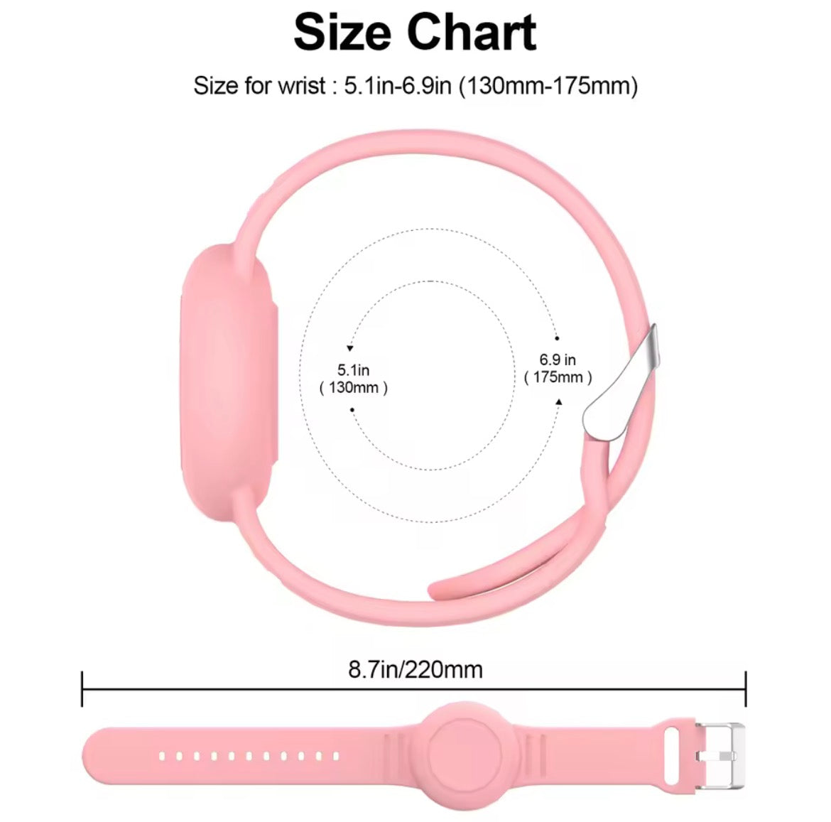 Silicone Tracker Bracelet