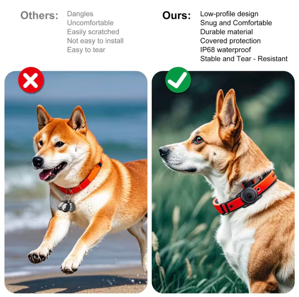 Dog Collar Air Tag Holder