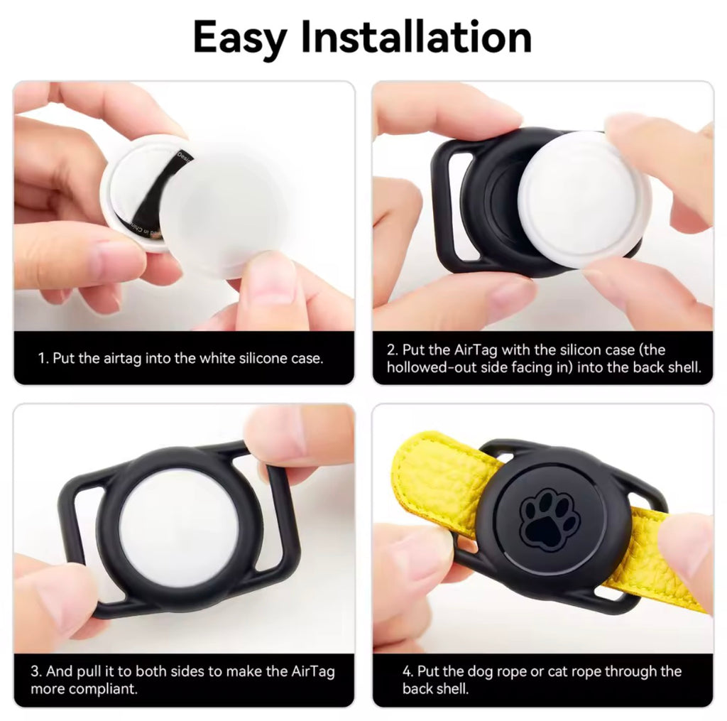 Dog Collar Air Tag Holder